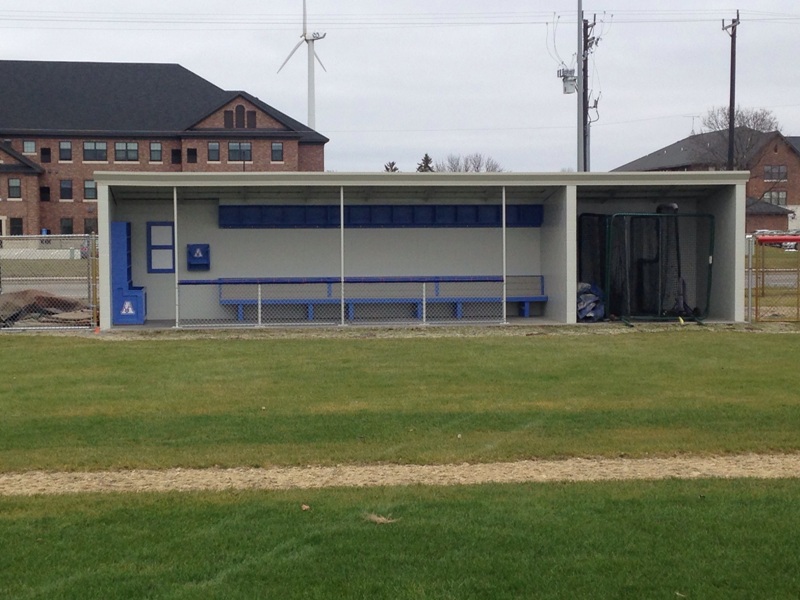 Apollo High School Baseball Dugouts Dale Gruber Construction