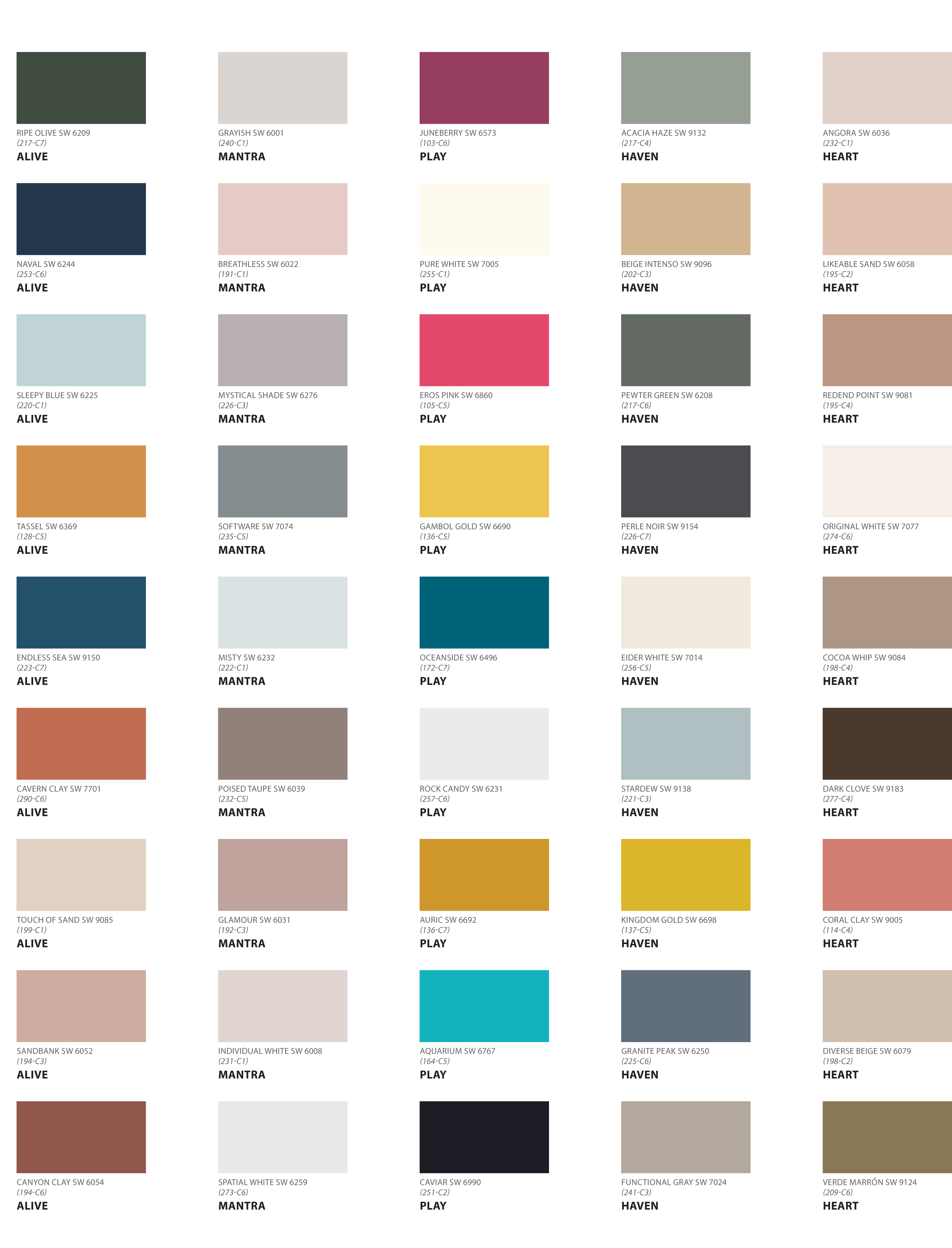 2020 paint color deals trends