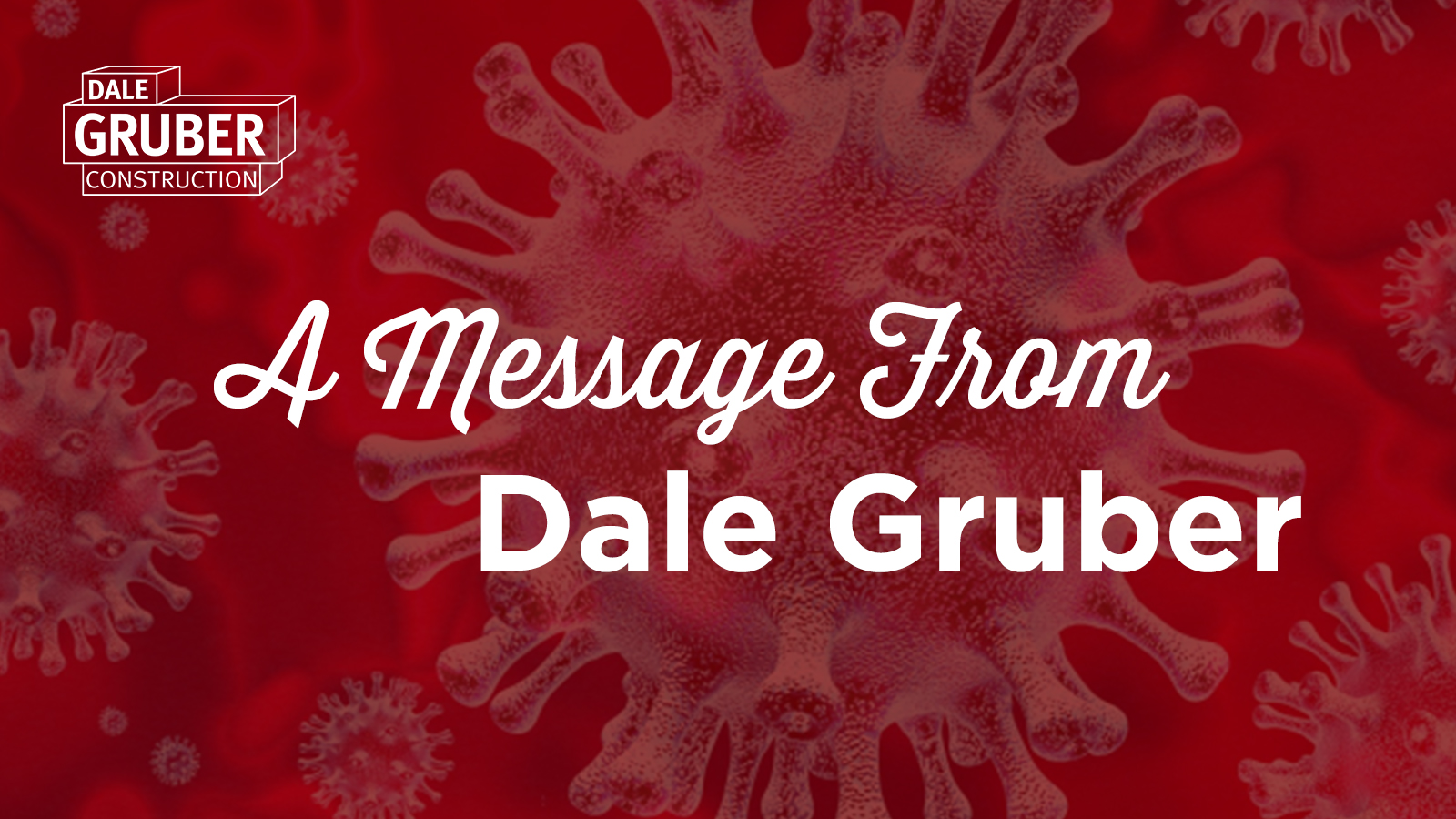 A Message From DGC President, Dale Gruber