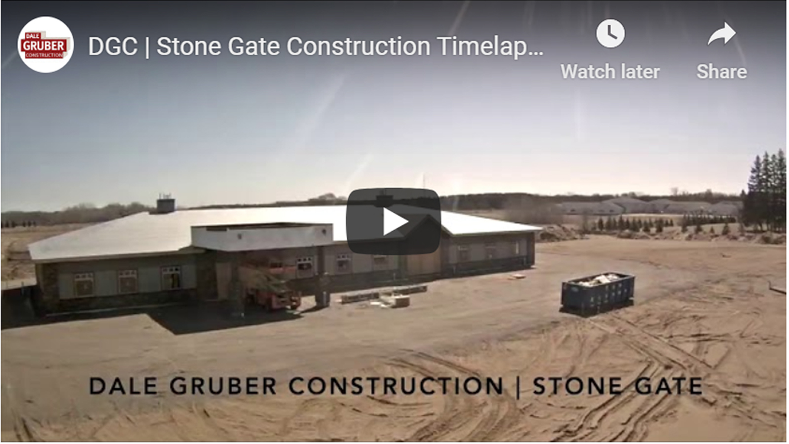 Stone Gate Construction Timelapse Video!