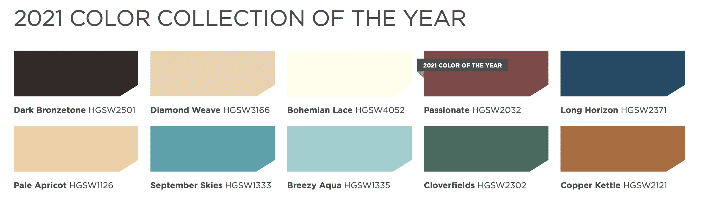 HGTV SW 2021 Color Collection