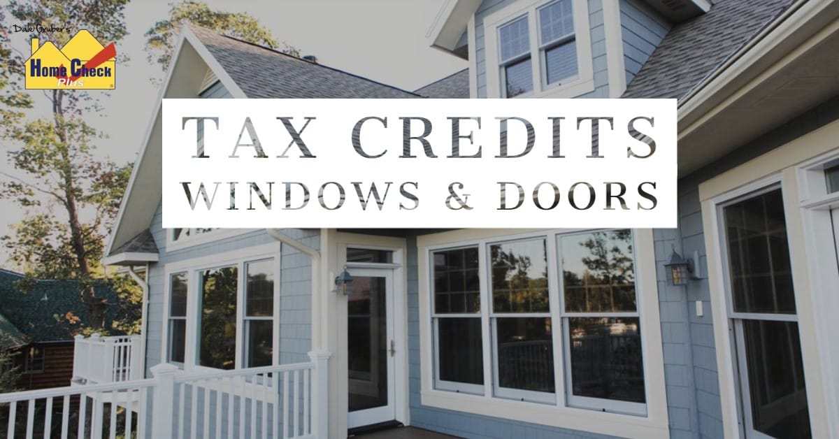 Tax Credits for Windows & Doors!
