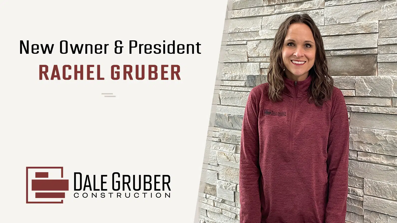 New Owner & President – Rachel Gruber