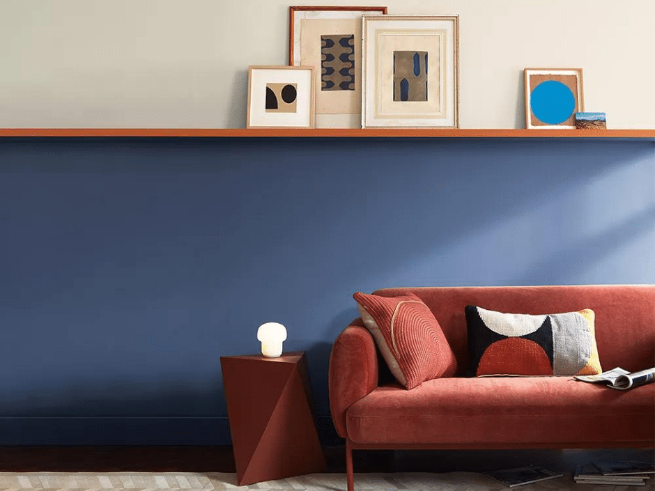 Bm Blue Nova Living Room