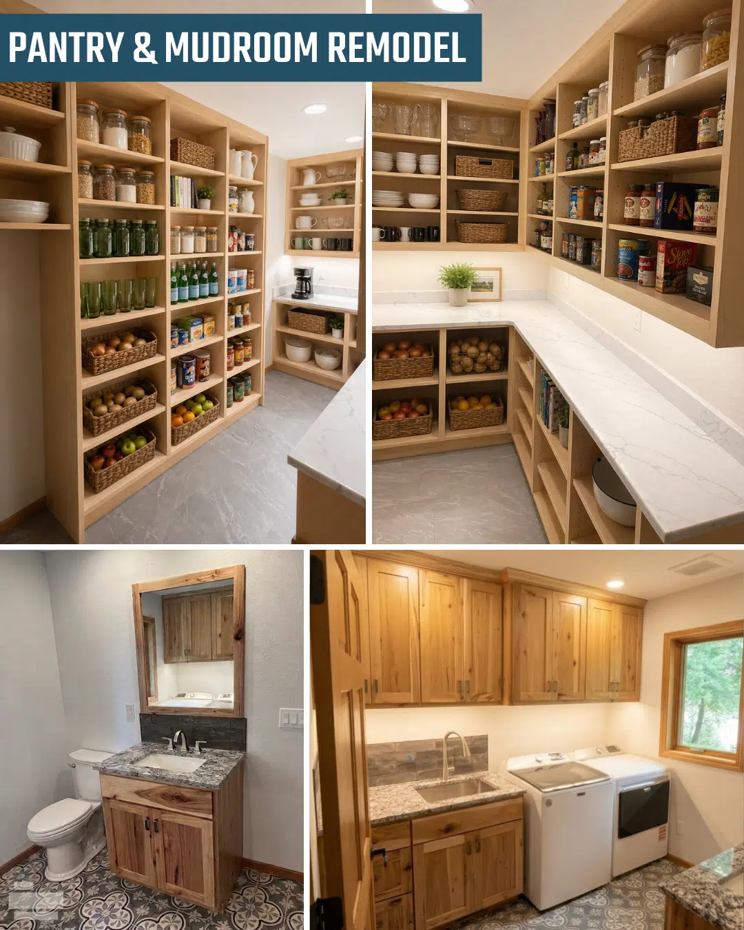 Pantry & Mudroom Pantry & Mudroom